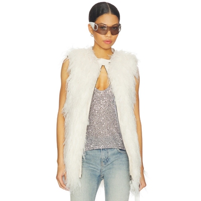 Jaded London MONGOLIAN BIKER 马甲 revolve小众新款