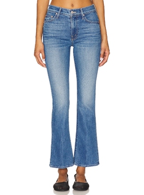 [冬季新品] MOTHER 喇叭裤牛仔裤 蓝色 2025新款REVOLVE