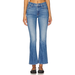 [春季新品] MOTHER 喇叭裤牛仔裤 蓝色 2025新款REVOLVE