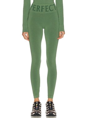 Perfect Moment 打底裤 天蓝 运动复古风REVOLVE小众新款