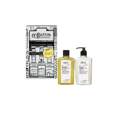C.O. Bigelow Lemon Body Cleanser & Body Lotion Apothecary Bo