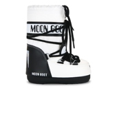 REVOLVE小众新款 MOON ANIMAL 雪地靴白色长筒滑雪鞋 BOOT ICON