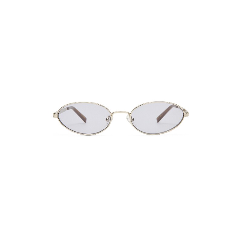 Luv Lou KENDALL 26早秋新品墨镜 金属边框浅灰色太阳眼镜REVOLVE