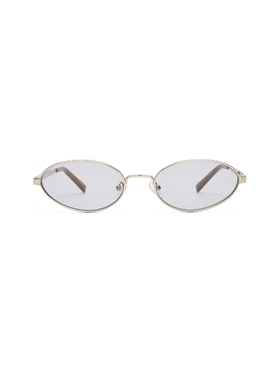 Luv Lou KENDALL 26夏季新品墨镜 金属边框浅灰色太阳眼镜REVOLVE