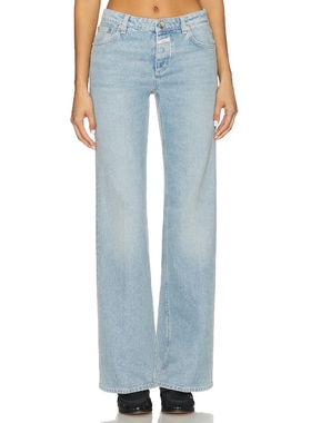 CLOSED GILLAN 阔腿 蓝色 美式复古风REVOLVE小众新款