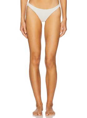 Vix Swimwear 比基尼泳裤 白色 y2k辣妹风REVOLVE小众新款