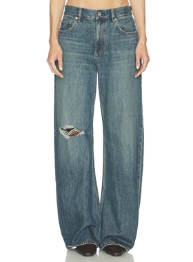 Helmut Lang RELAXED DESTROYED BOOTCUT 牛仔裤 revolve小众新款