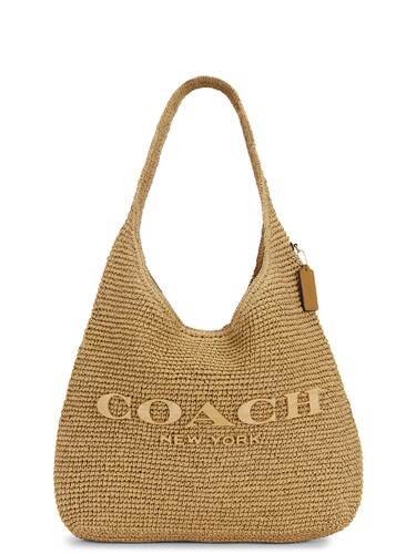 Coach Straw Brooklyn 39 Shoulder Bag 26春夏新品 revolve小众