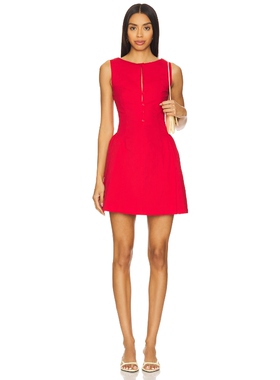 [春季新品]SOVERE EVA 连衣裙 红色REVOLVE小众