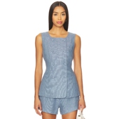 背心 蓝色REVOLVE小众新款 Posse THEA 春季 新品