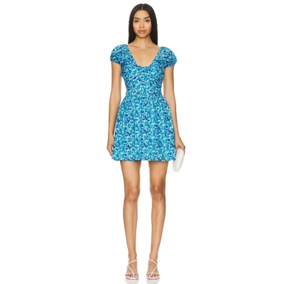 FAITHFULL THE BRAND LIMONE 连衣裙女夏REVOLVE小众新款