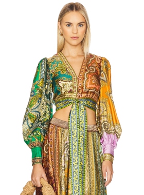 Alemais CLEMENZA 衬衫 Orange,BlueREVOLVE小众新款