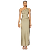 Dress Bec 天蓝REVOLVE小众新 Asymmetric Maxi Bridge Lunetta