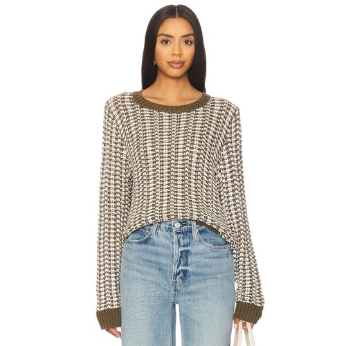 [冬季新品]Stitches & Stripes ELSI复古风格纹针织上衣 REVOLVE