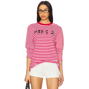 [春节穿搭]etre cecile 长袖T恤 红色辣妹风REVOLVE小众新款