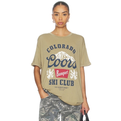 The Laundry Room COORS COLORADO SKU CLUB 宽松T恤 revolve小众