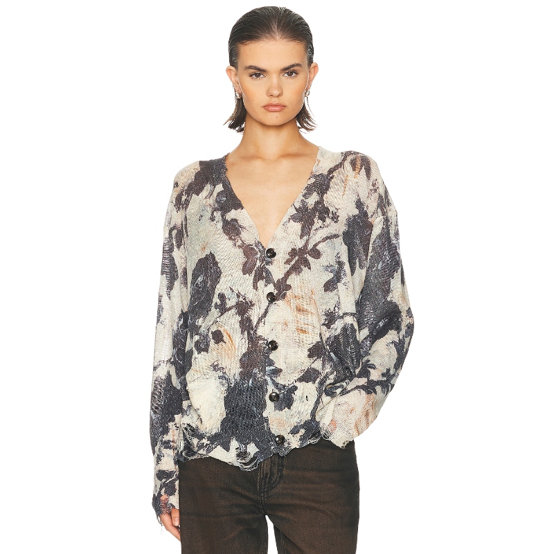 R13 开衫 Charcoal,CreamREVOLVE小众新款