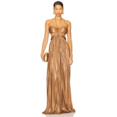 REVOLVE小众新款 retrofete 棕色 性感礼服 KEIRA 裙子