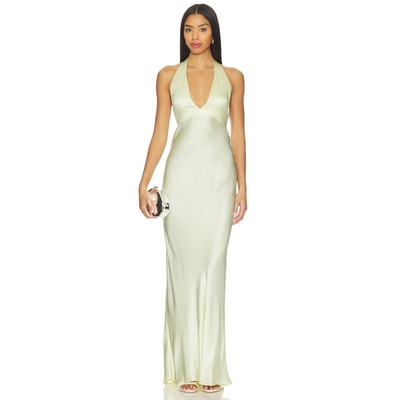 Bec + Bridge FRIDA 挂颈裙 黄色REVOLVE小众新款