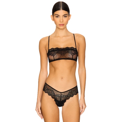 Only Hearts 比基尼文胸上装 黑色REVOLVE