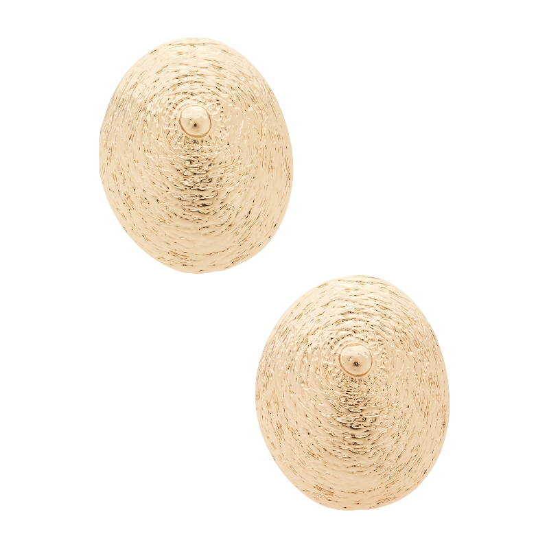 8 Other Reasons SOLEIL 铆钉耳饰 金属金色REVOLVE小众新款