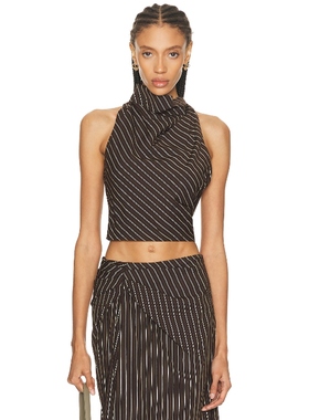 A.L.C. LILLIAN 上装 棕色REVOLVE小众新款