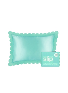 slip Queen Pillowcase 丝绸素面枕套绿色极简风睡眠枕套REVOLVE