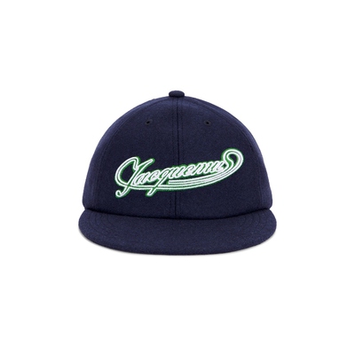 JACQUEMUS LA CASQUETTE 鸭舌帽 藏青色REVOLVE小众新款