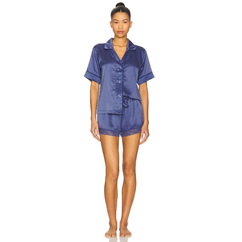 Flora Nikrooz SELENA 睡衣套装 藏青色 REVOLVE小众新款