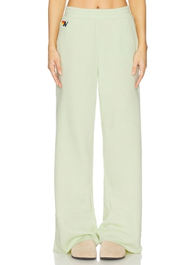 Aviator Nation 运动裤 绿色 美式休闲风REVOLVE小众新款