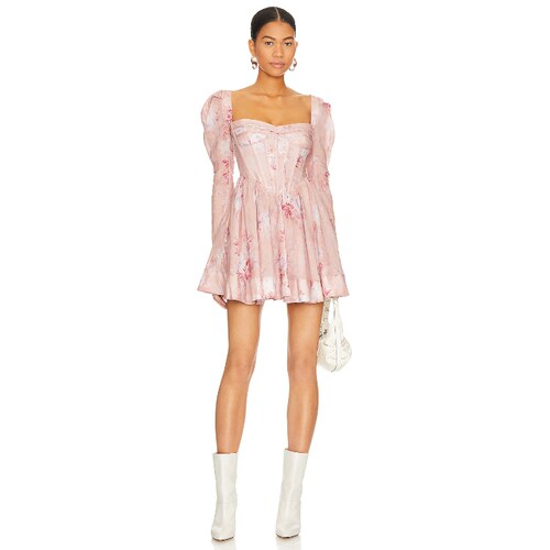 [秋冬新品]Bardot EVERMORE FLORAL 连衣裙revolve时尚小众