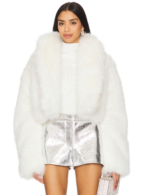 [冬季新品]AFRM STEPHANIE 夹克 白色REVOLVE小众