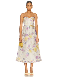 Zimmermann LUNA 裙子 revolve小众新款