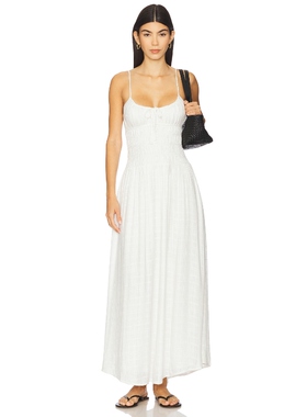 LSPACE TALA 长裙 象牙白REVOLVE小众新款