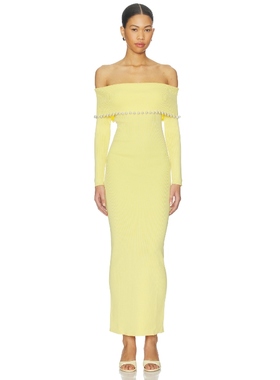 La Porte ANYA 裙子 黄色REVOLVE小众新款