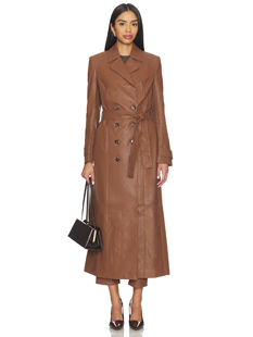 revolve小众新款 Bardot 外套 LEATHER VEGAN