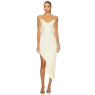 EAVES 新品 NICO 裙子 REVOLVE小众 黄色 冬季