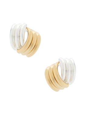 Heaven Mayhem CLOVE 铆钉耳饰 Metallic Silver,Metallic GoldRE