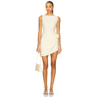 [春季新品]Lovers and Friends MAGGIE 裙子 黄色 REVOLVE小众