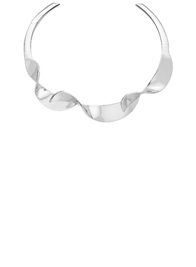 Demarson LIVY 项链 金属银色REVOLVE小众新款