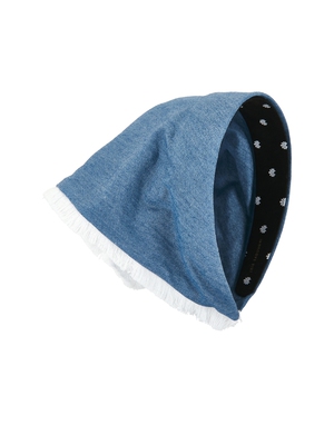 Lele Sadoughi Jackie Chambray Handkerchief Headband revolve