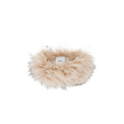 AKNVAS Faux Fur Circle Headband  奶油色 秋冬新品REVOLVE