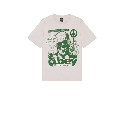 Obey 夏季T恤REVOLVE小众新款