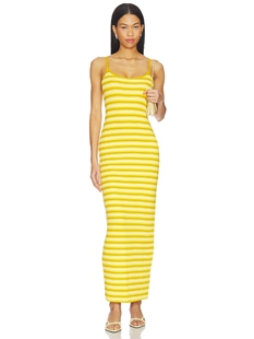 ASHLYN revolve小众新款 COZY 裙子 RIB AFRM