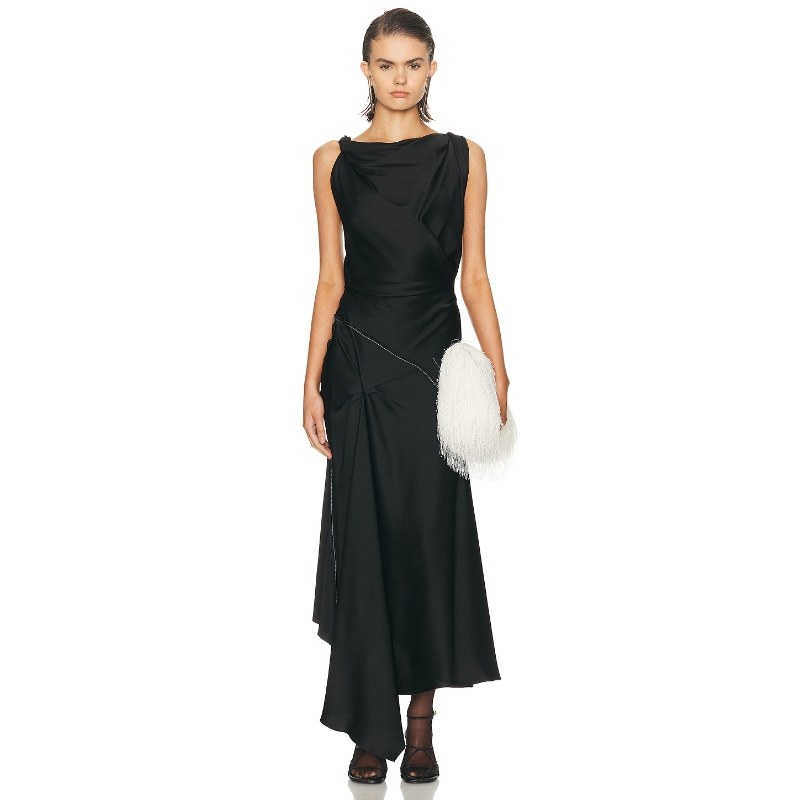 Victoria Beckham 裙子 黑色REVOLVE小众新款