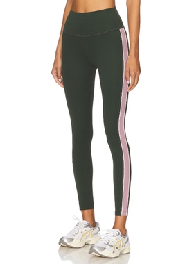 [冬季新品] Splits59 打底裤深绿色运动复古风REVOLVE小众新款