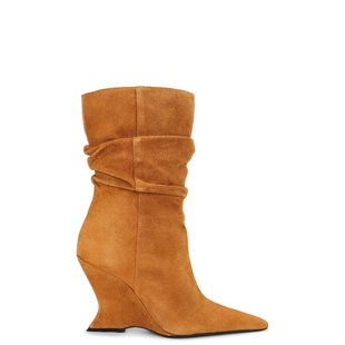 靴子 SLOUCH 米色 女款 Schutz REVOLVE小众新款 SIENA