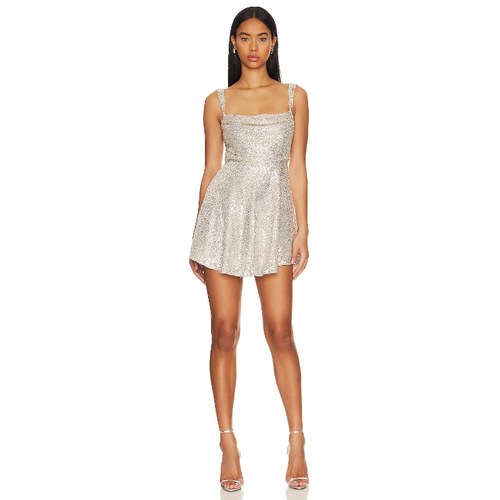 [冬季新品]For Love & Lemons CANDICE 裙子revolve时尚小众