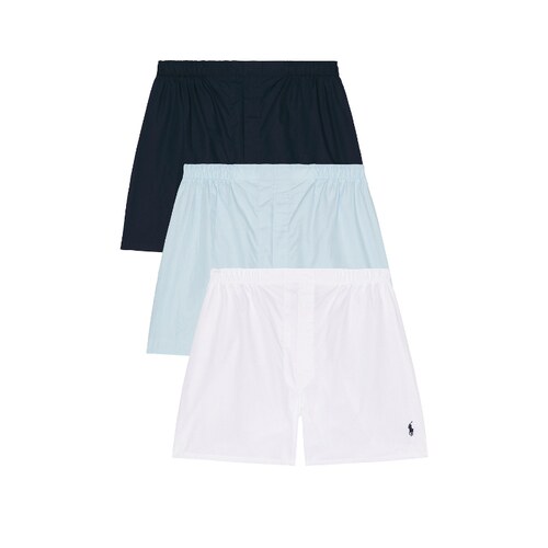 Polo Ralph Lauren 平角短裤 老钱风 纯棉四角内裤家居裤REVOLVE
