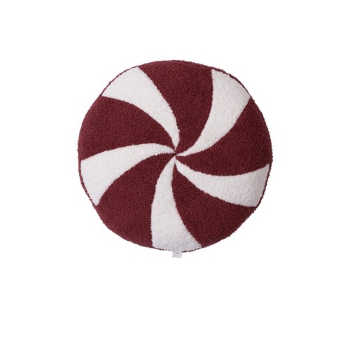 Barefoot Dreams CozyChic Peppermint Pillow 红色REVOLVE小众新